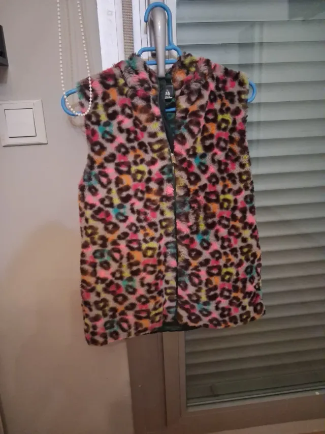 Chaleco estampado niña talla 10 años