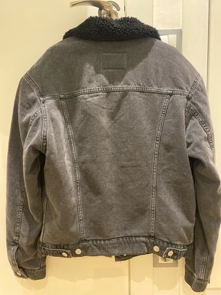 Chaqueta vaquera Schott forro interior borreguito.