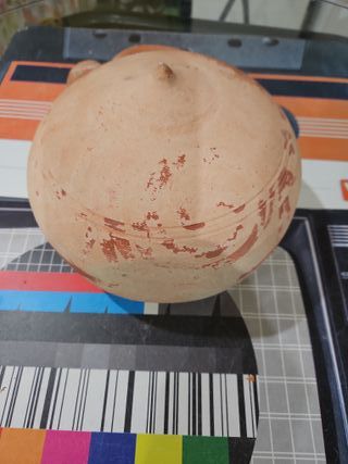 Botijo carretero de barro