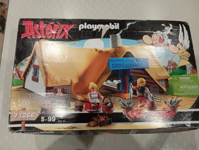 Playmobil Astérix Chez Ordralfabetix + personajes