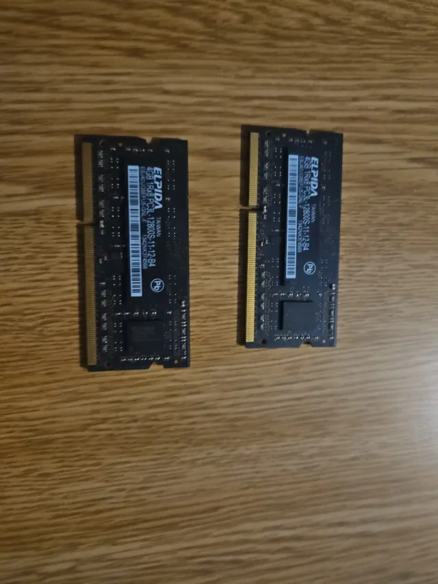 Ran ddr3 imac 2 módulos cada uno 4gb