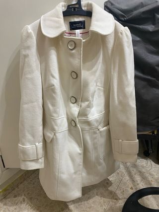 Abrigo Yessica blanco