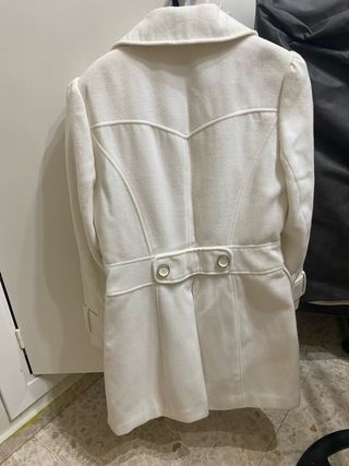 Abrigo Yessica blanco