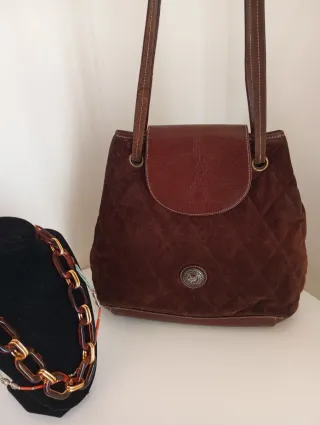 Borsa vintage marrone