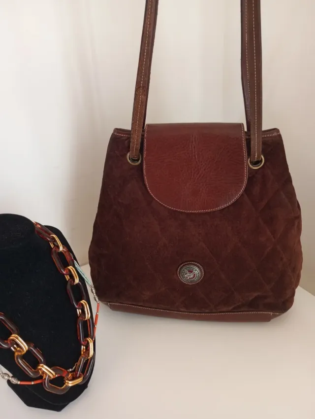 Borsa vintage marrone