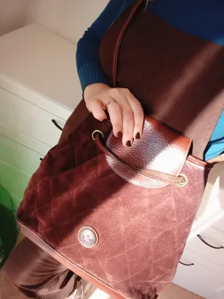 Borsa vintage marrone