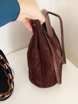 Borsa vintage marrone