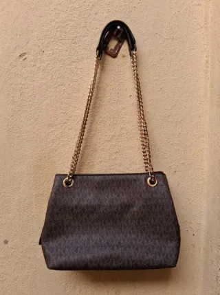 Bolso Michael Kors Marrón y Dorado