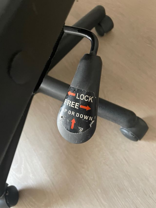 Silla de escritorio negra