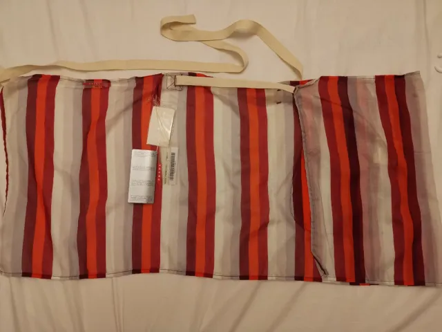 Pareo corto rayas. Prada