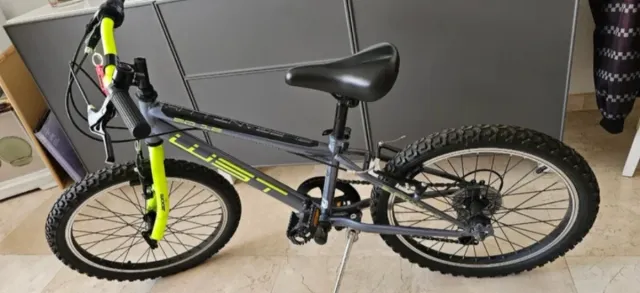 Bicicleta 20 Gris y Amarillo