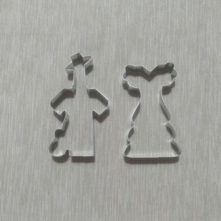 Cortadores galletas Tío Pepe y Traje de gitana