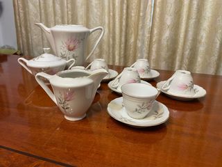 Servizio Tè 6 Tazzine, Teiera, Zuccheriera, latte