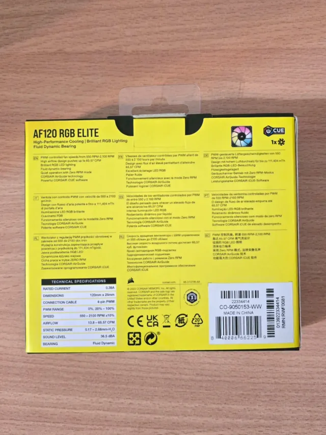 Corsair AF120 RGB ELITE