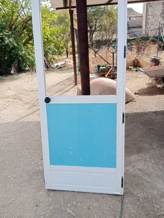 Puerta de aluminio medidas de 85 por 210 de altura