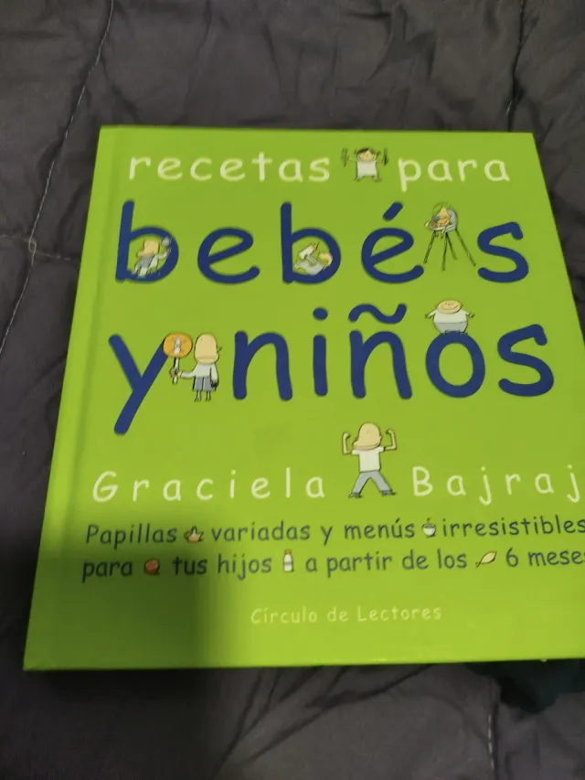 Libro Recetas para Bebés y Niños