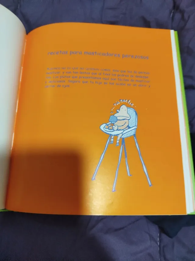 Libro Recetas para Bebés y Niños