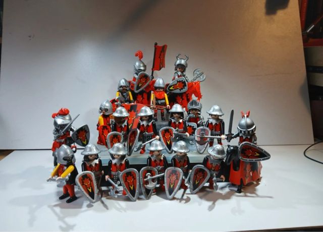 Playmobil Guerreros Dragón Rojo