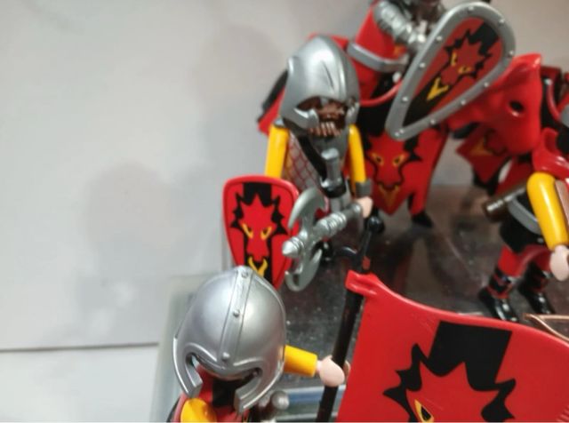 Playmobil Guerreros Dragón Rojo