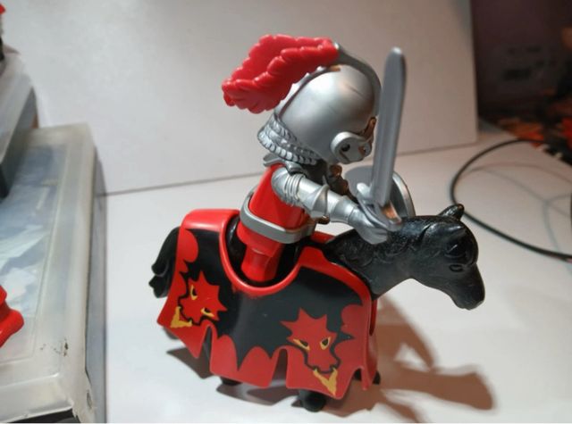 Playmobil Guerreros Dragón Rojo
