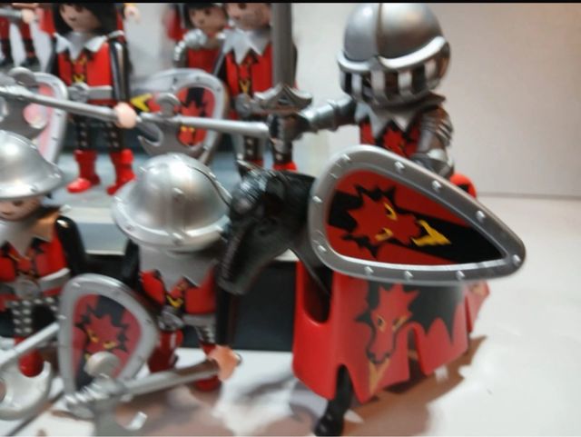 Playmobil Guerreros Dragón Rojo