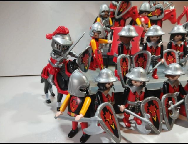 Playmobil Guerreros Dragón Rojo