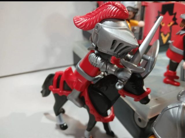 Playmobil Guerreros Dragón Rojo