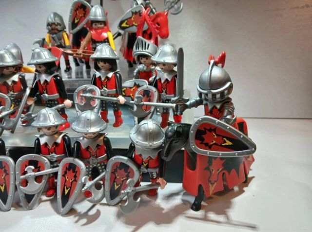 Playmobil Guerreros Dragón Rojo