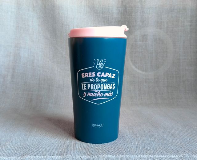 Taza térmica take away Mr. Wonderful (NUEVA)