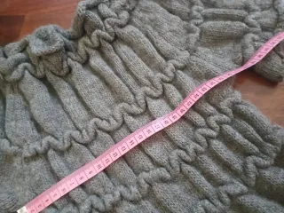 Vestito in lana grigio