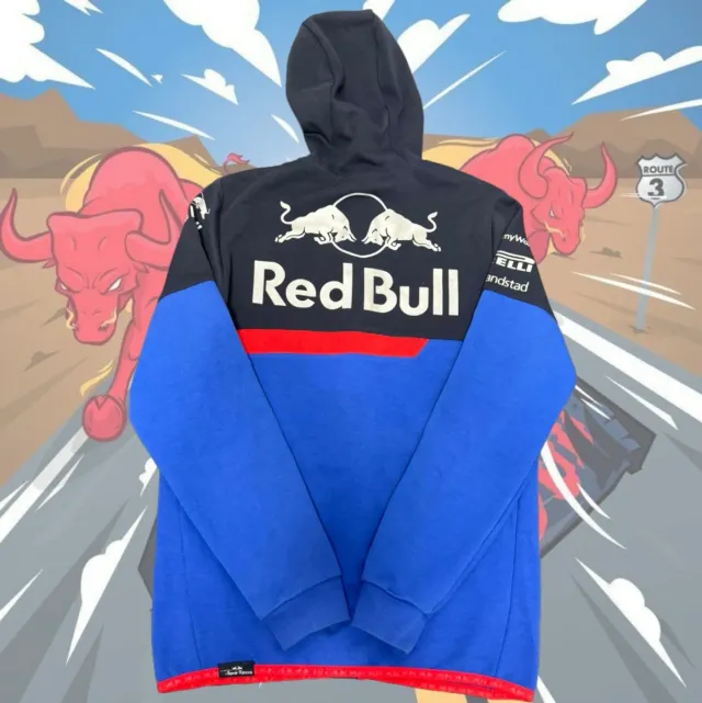 Chaqueta Red Bull Toro Rosso Negra y Azul