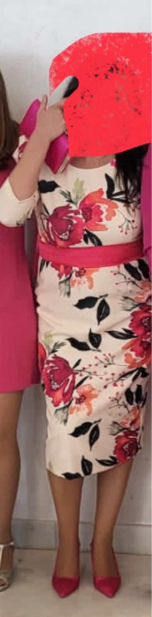 Vestido Modas Pepi Talla 42 Floral usado una vez.