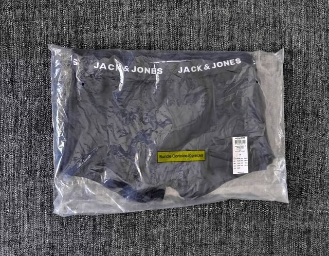Pack 10 boxer Jack & Jones talla M (NUEVO)