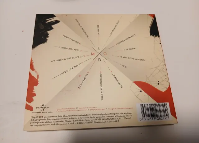 Manuel Carrasco La Cruz del Mapa CD