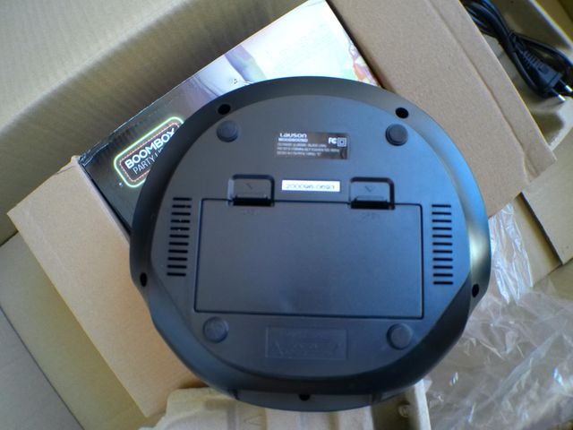 Radio CD/MP3 Boombox Lauson con luci per feste