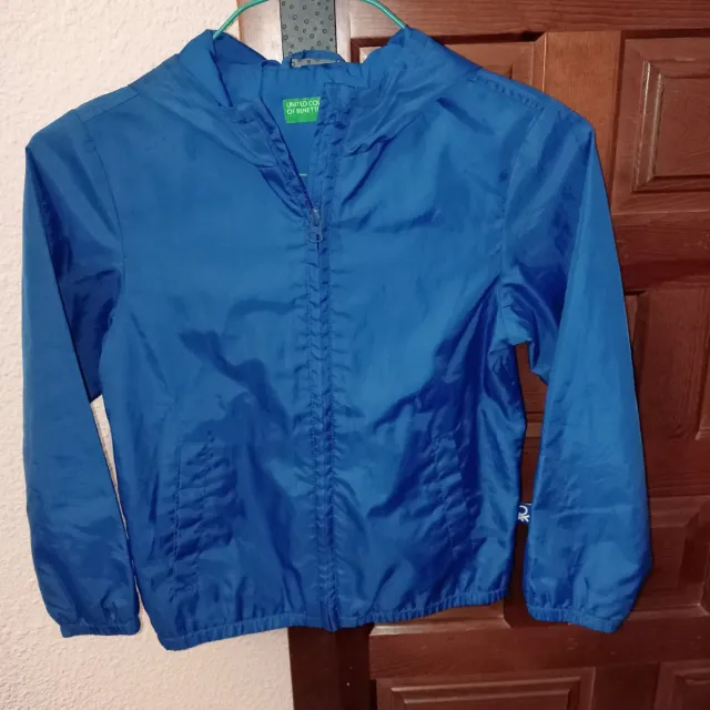 Chubasquero infantil azul