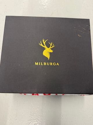 Garrafa e Copos de Whisky Milburga