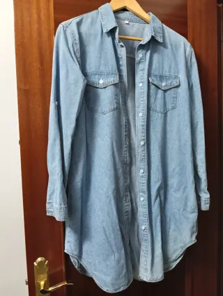 Vestido tejano largo