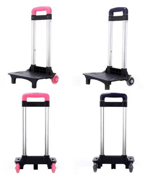 Carrito trolley para mochilas de niños telescopico