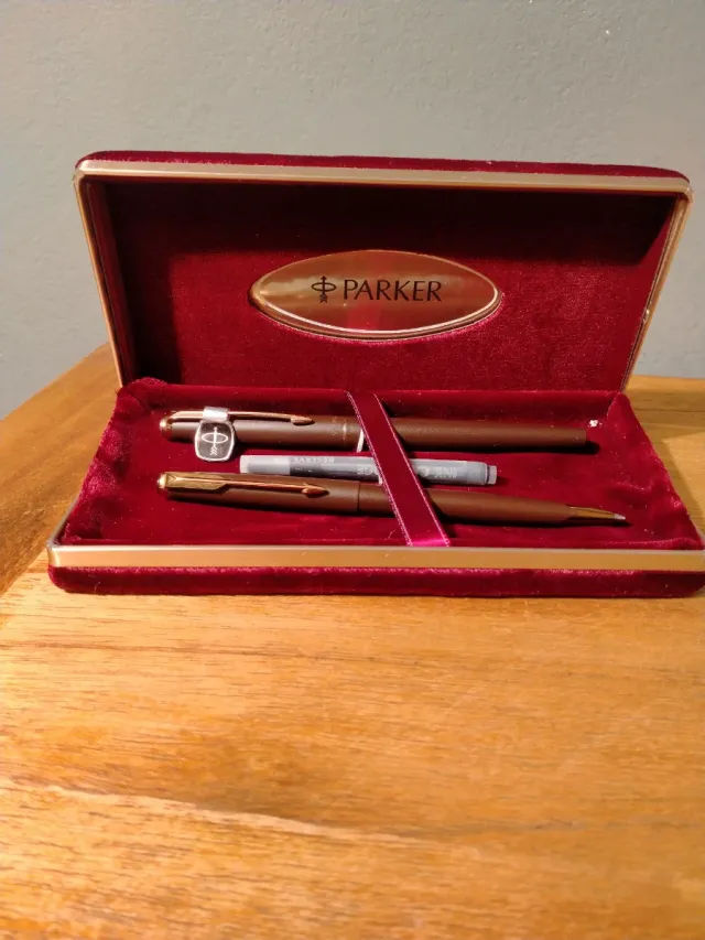 Estilográfica y bolígrafo Parker 50 Falcon