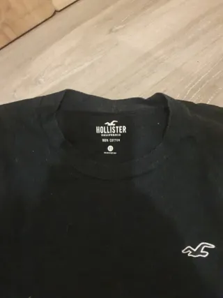 Camiseta Hollister Talla M Degradado