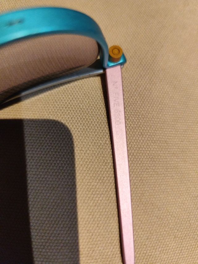 Gafas de sol Zeleris azules y plateadas