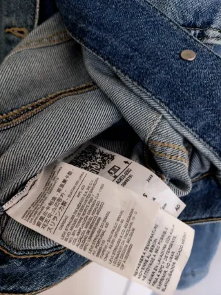 Chaqueta vaquera Levi's Talla S Crop