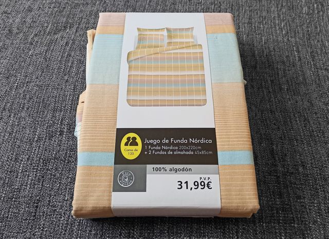 Funda nórdica cama 135 (A ESTRENAR)