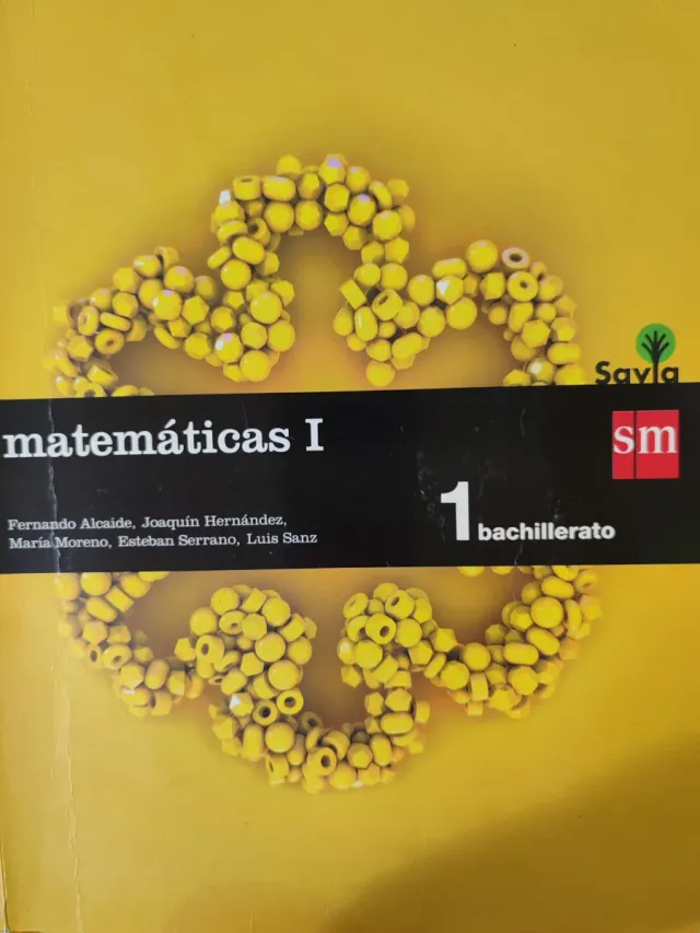 Matemáticas I. 1 Bachillerato. Savia