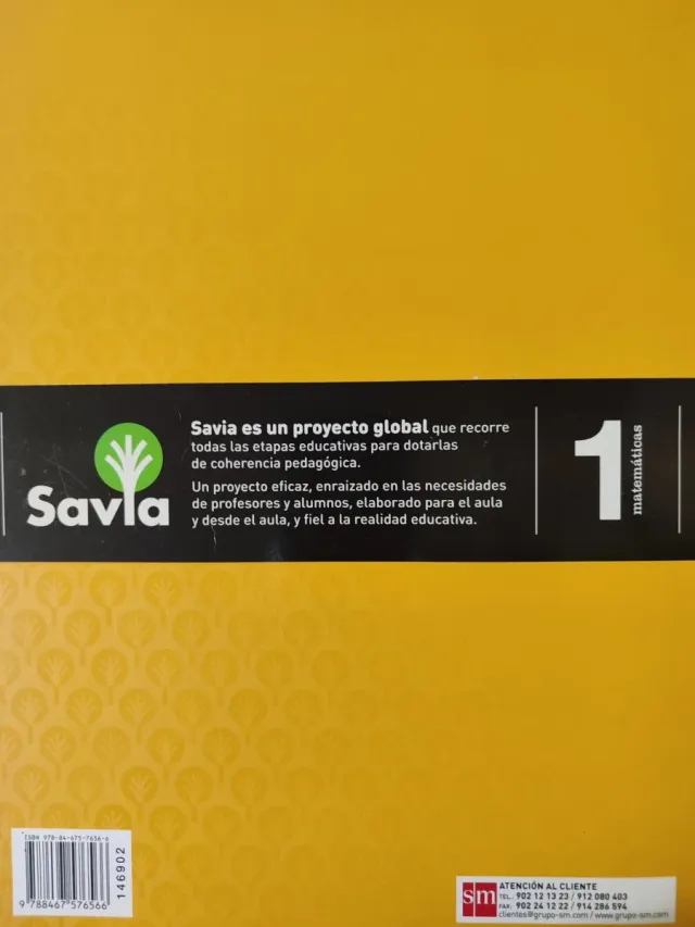 Matemáticas I. 1 Bachillerato. Savia