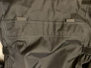 Giacca moto impermeabile nera