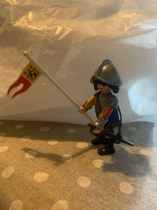 Playmobil Conquistador con Bandera