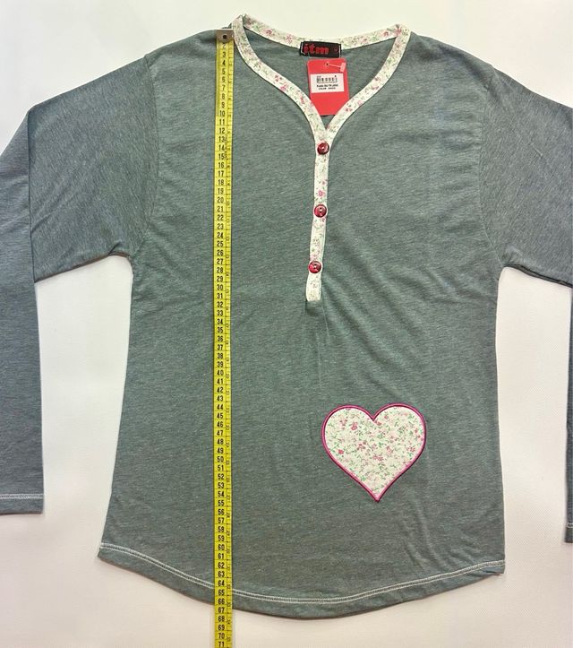 Pijama mujer algodón talla M