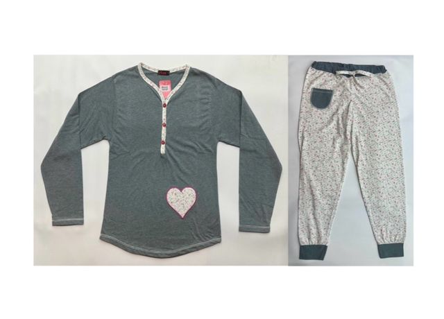 Pijama mujer algodón talla M